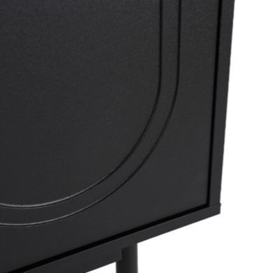 Комод MEBEL ELITE MARLEN 155 см Чорний
