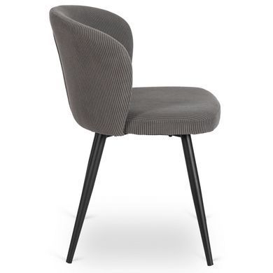 Стілець MEBEL ELITE HAILEY Velvet Сірий