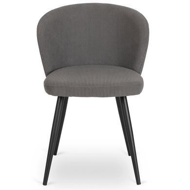 Стілець MEBEL ELITE HAILEY Velvet Сірий