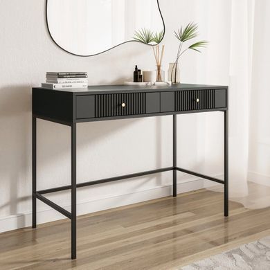 Туалетний стіл MEBEL ELITE SOFT Чорний