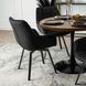 Стілець поворотний оксамитовий MEBEL ELITE LUNA велюр Чорний