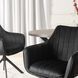 Обеденный стул поворотный MEBEL ELITE MUMBAI Welur Черный
