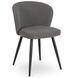 Стілець MEBEL ELITE HAILEY Velvet Сірий