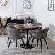 Стілець MEBEL ELITE HAILEY Velvet Сірий