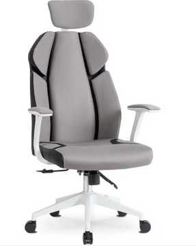 Кресло офисное поворотное MEBEL ELITE DUNCAN Серый / Черный