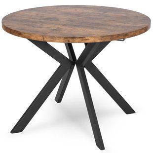 Раскладной обеденный стол MEBEL ELITE DORIAN 80(160)*80 см Дуб рустик