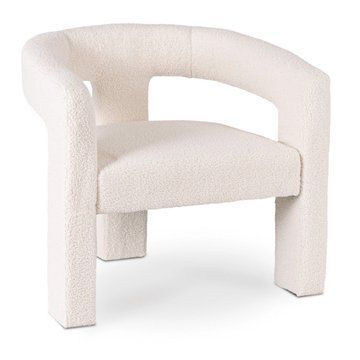 Крісло м'яке MEBEL ELITE LILLE Boucle Кремовий