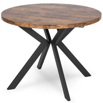Раскладной обеденный стол MEBEL ELITE DORIAN 80(160)*80 см Дуб рустик