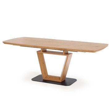 Стіл Blacky-2 Дуб 160(220)х90 см HALMAR