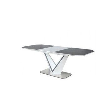 Стіл Valerio ceramic Сірий/Білий 160х220 см SIGNAL