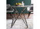 Стіл MURANO CERAMIC 90x90 см Білий Мармур / Хром SIGNAL