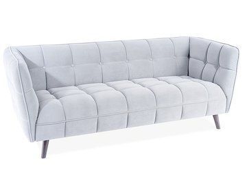 Диван Castello 3 Velvet Светло серый SIGNAL