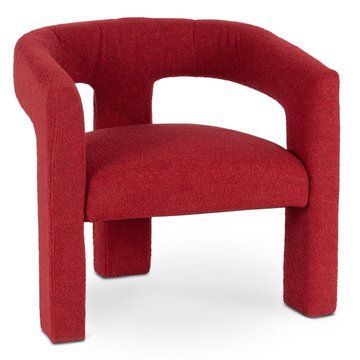 Крісло м'яке MEBEL ELITE LILLE Boucle Бордо
