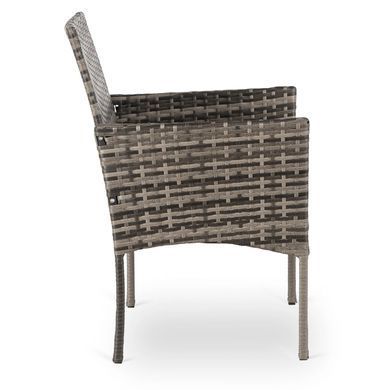 Комплект садових крісел MEBEL ELITE CORTO 2 шт Сірий