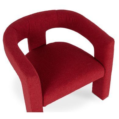Крісло м'яке MEBEL ELITE LILLE Boucle Бордо