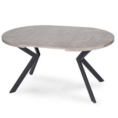 Розкладний обідній стіл MEBEL ELITE DORIAN 80(160)*80 Бетон