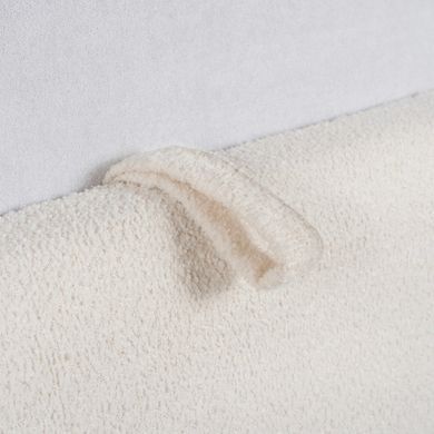 Кровать MEBEL ELITE BRISTOL Boucle 160x200 см Кремовая