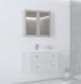 Шкаф настенный с зеркалом TORETO 70x80/2D Кашемир HALMAR