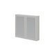 Шкаф настенный с зеркалом TORETO 70x80/2D Кашемир HALMAR