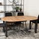 Стол MEBEL ELITE JAMES 102 (222)*102 см  Дуб крафт