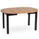 Стол MEBEL ELITE JAMES 102 (222)*102 см  Дуб крафт