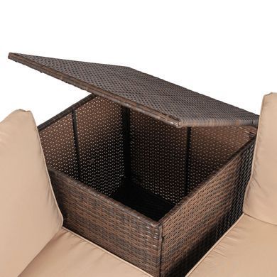 Комплект садовой мебели MEBEL ELITE NEGRO Коричневый