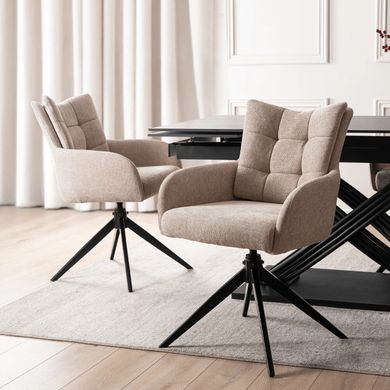 Стул поворотный MEBEL ELITE JULY Беж