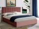 Кровать Marani II Velvet 160x200 см Античная Роза SIGNAL
