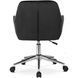 Кресло офисное поворотное бархатный бархатный MEBEL ELITE FABIO Velvet Черный