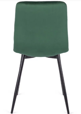 Стул бархатный MEBEL ELITE ROBIN велюр Зеленый
