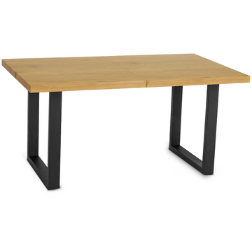 Раскладной обеденный стол MEBEL ELITE EDWIN 160 (260)*77 см Дуб золотой