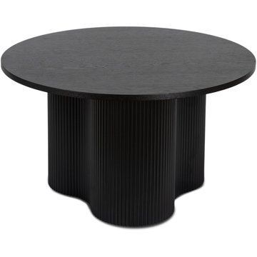 Журнальный стол MEBEL ELITE DERIAN MAX 80*80 см Черный