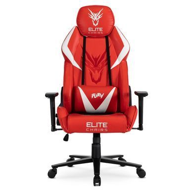 Геймерське крісло MEBEL ELITE FURY Червоний