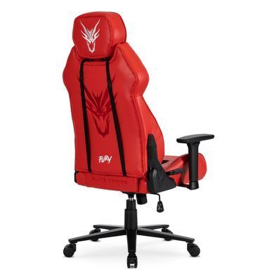 Геймерське крісло MEBEL ELITE FURY Червоний