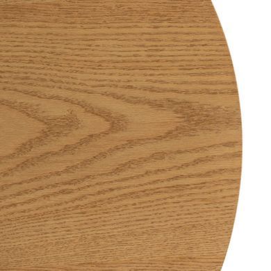 Журнальний стіл MEBEL ELITE LINCOLN 80*80 см Дуб золотий/Білий