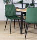 Стул бархатный MEBEL ELITE ROBIN велюр Зеленый