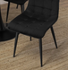 Стул бархатный MEBEL ELITE GOMEZ Velvet Черный