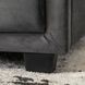 Ліжко двоспальне оксамитове MEBEL ELITE CARLOS Velvet140x200 см сірий