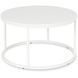 Журнальный стол Mebel Elit AGNES Max 80*80 см Marmur Белый