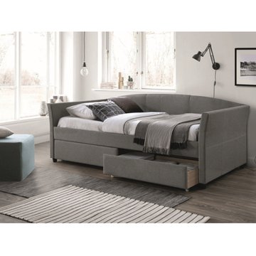 Кровать Lanta Серый 90х200 см SIGNAL