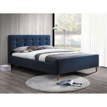 Ліжко Pinko Синій 160х200 см SIGNAL