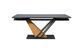 Стол Genesis 180(240)X90 см Черный Мрамор / Черный / Ясень SIGNAL