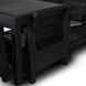 Комплект садовой мебели MEBEL ELITE OKLAND Черный