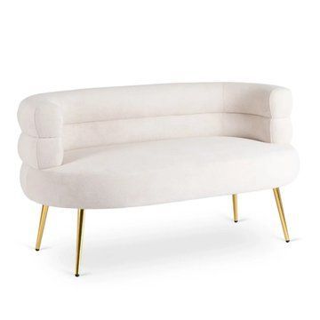Диван MEBEL ELITE NANTES Кремовый