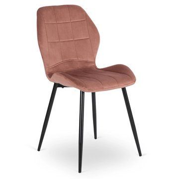 Стул MEBEL ELITE IRYS Розовый велюр