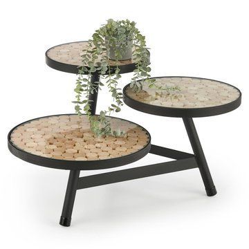Журнальний столик Naturella 3P Дуб 80х48 см HALMAR