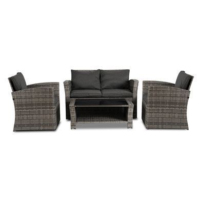 Комплект садових меблів MEBEL ELITE DOVER Сірий
