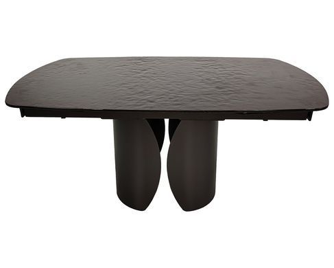 Стол INTARSIO EDGAR 160(240)*90 Бронзовый/коричневый