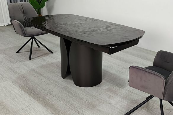 Стол INTARSIO EDGAR 160(240)*90 Бронзовый/коричневый