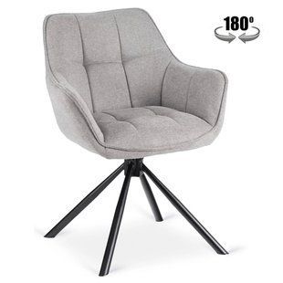 Обеденный стул поворотный MEBEL ELITE PEONY 2 Серый